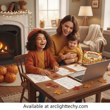 Autumn: Learn, Discover & Play Explore Autumn Through Counting, Matching, Patterns and Logic - real life photo 1