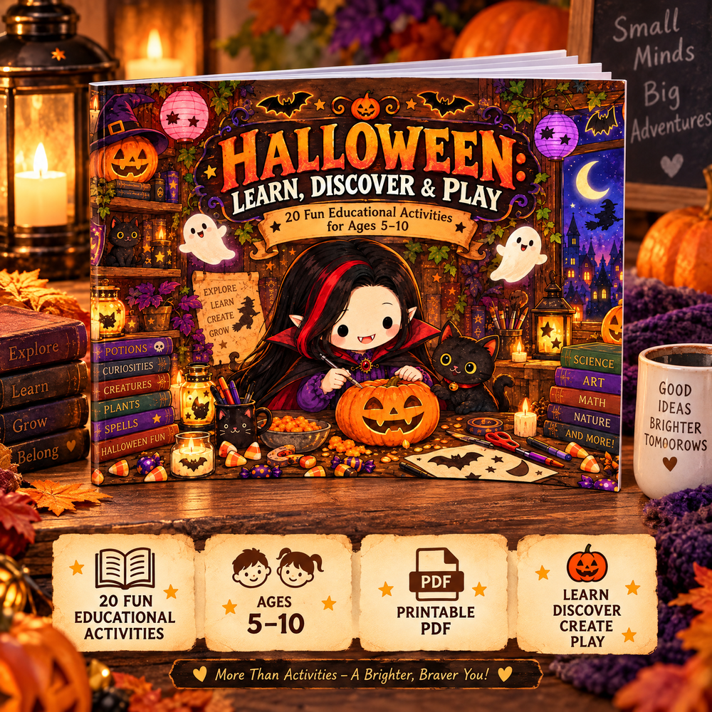 Halloween: Learn, Discover &amp; Play  Where Learning Meets Spooky Adventure!