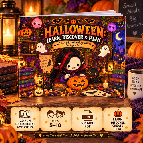 Halloween: Learn, Discover &amp; Play  Where Learning Meets Spooky Adventure!