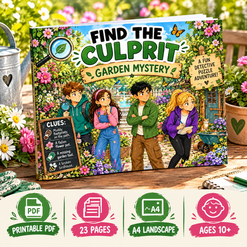 Find the Culprit: Garden Mystery