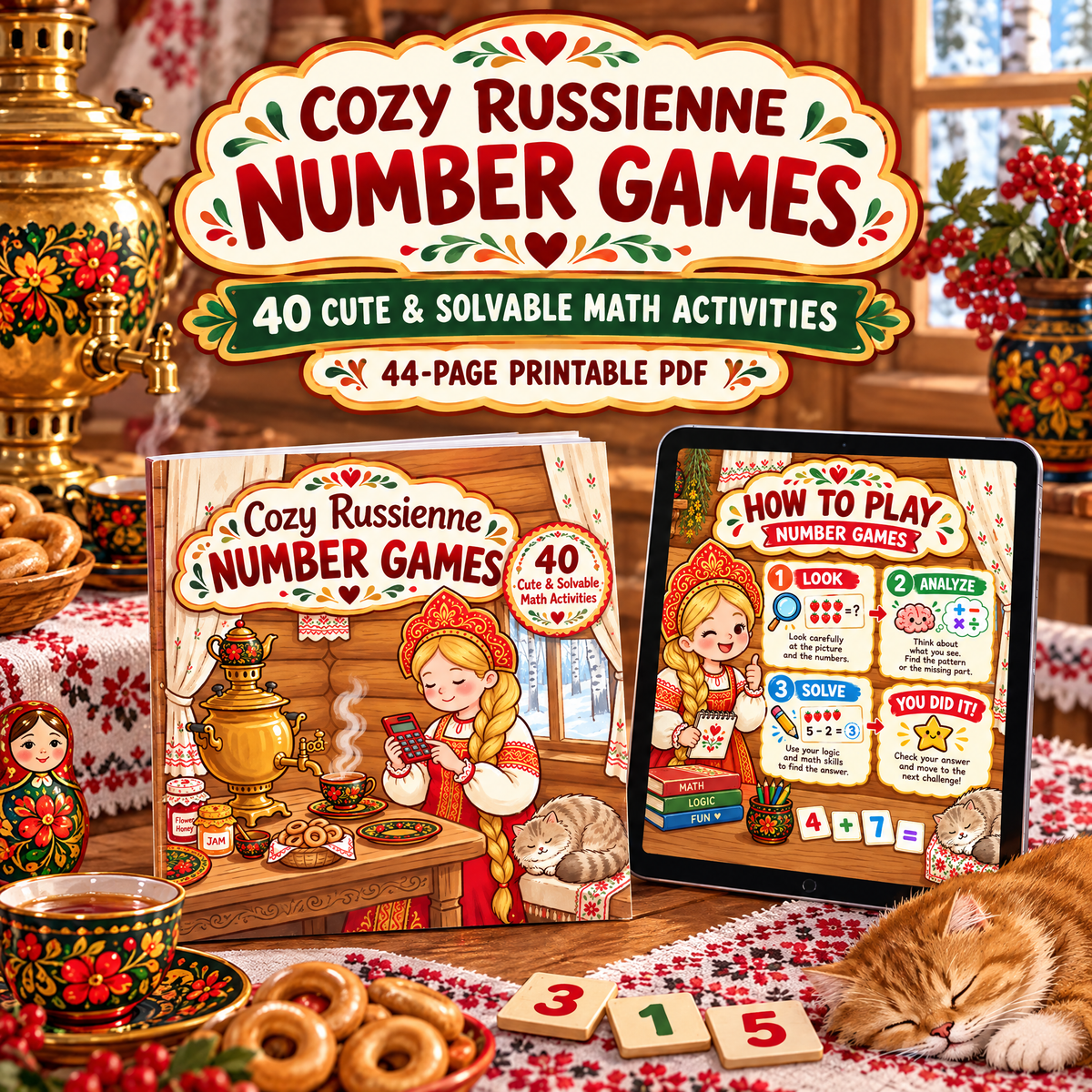 Cozy Russian Number Games