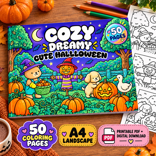 Cozy Dreamy Cute Halloween - Spooky Scenes