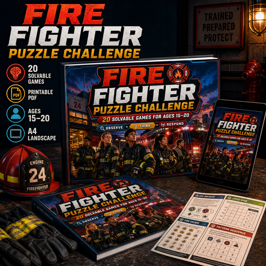 Firefighter Puzzle Collection – Action-Packed Brain Teasers