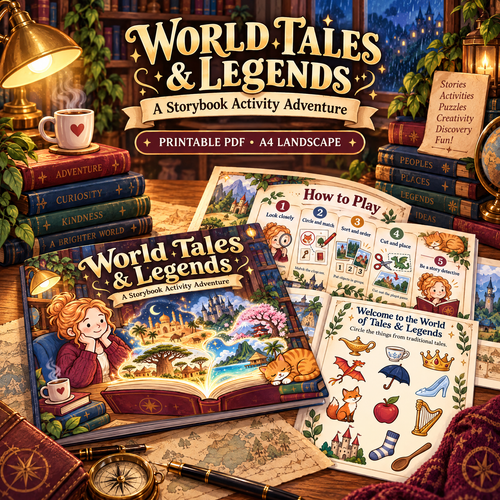 World Tales and Legends - A Storybook Activity Adventure