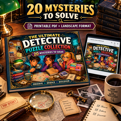 The Ultimate Detective Puzzle Collection · Deductive Reasoning