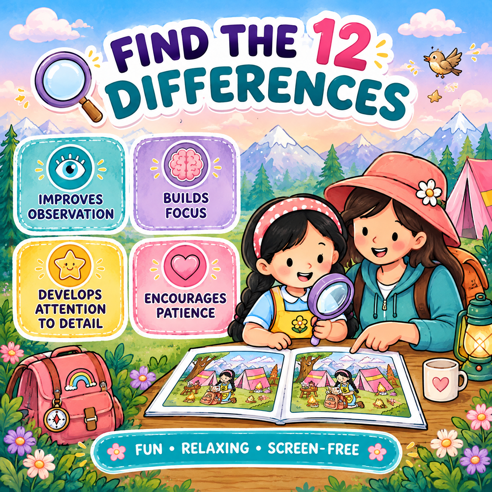 Find the 12 Differences montaine Edition – Printable PDF Activity Book, 30 Pages Find 12 differnce montaine.pdf