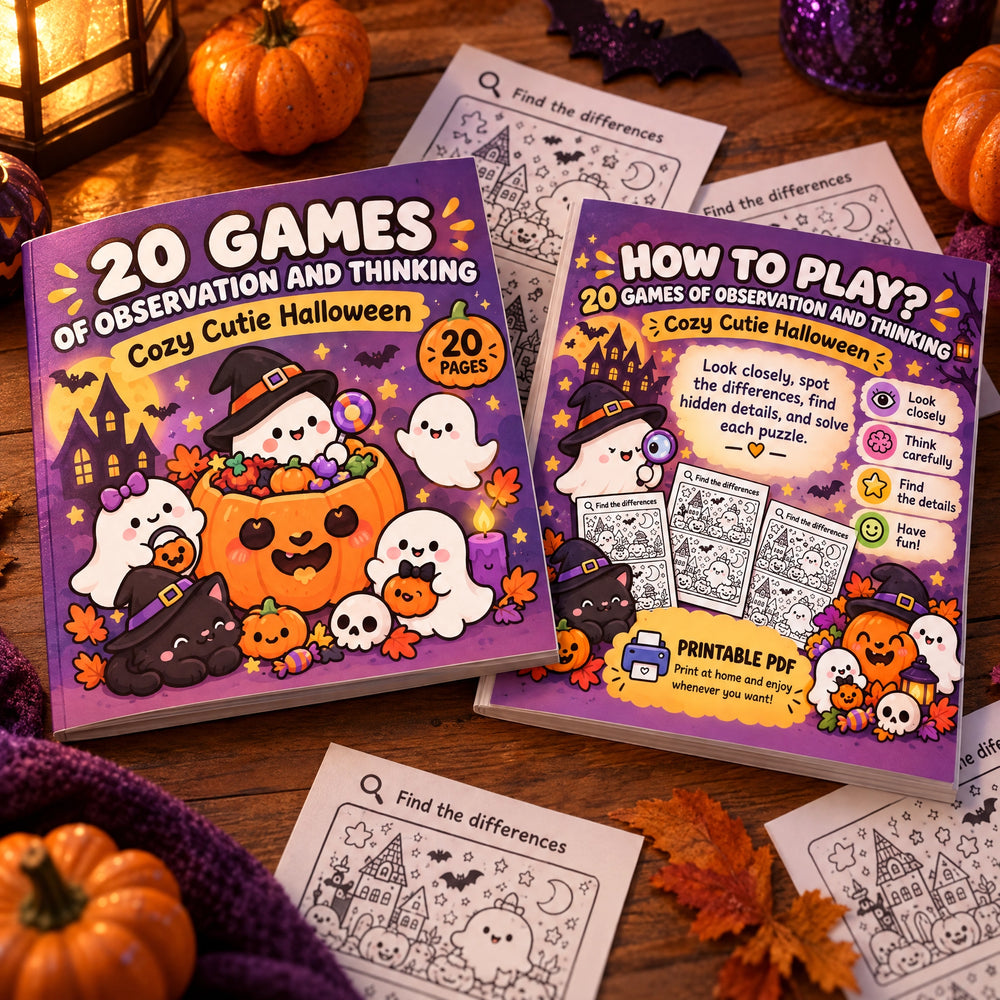 The Halloween Collection  - Coloring Books and Learning Games for Spooky Season