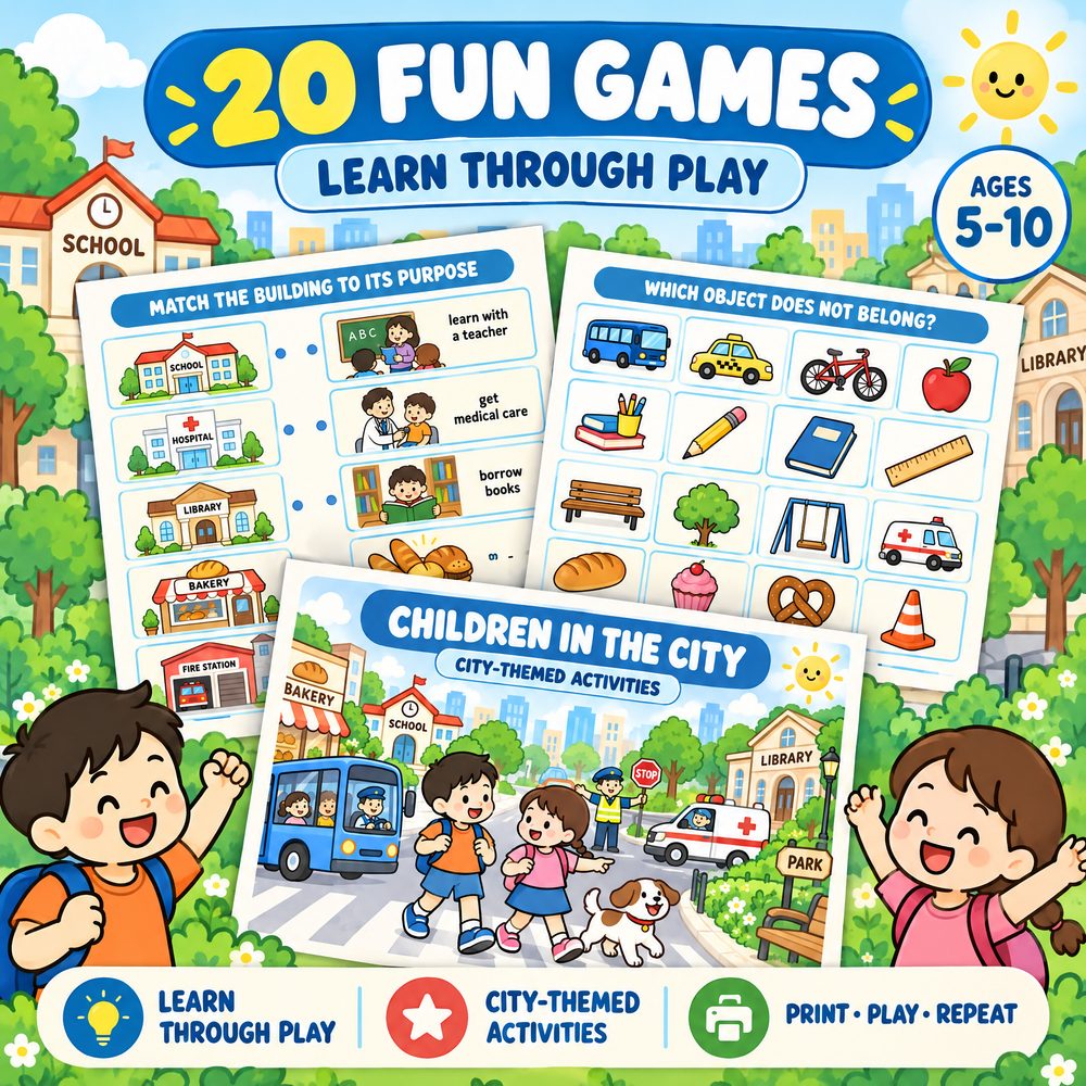 Children in the City - Learning Through Urban Adventures