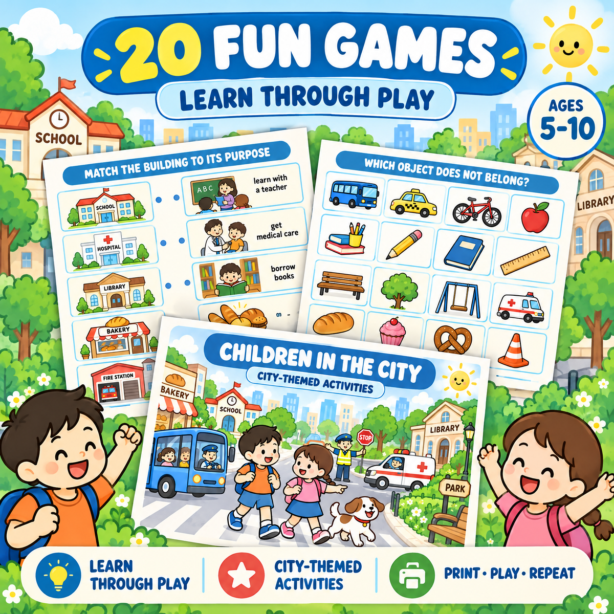 Children in the City - Learning Through Urban Adventures
