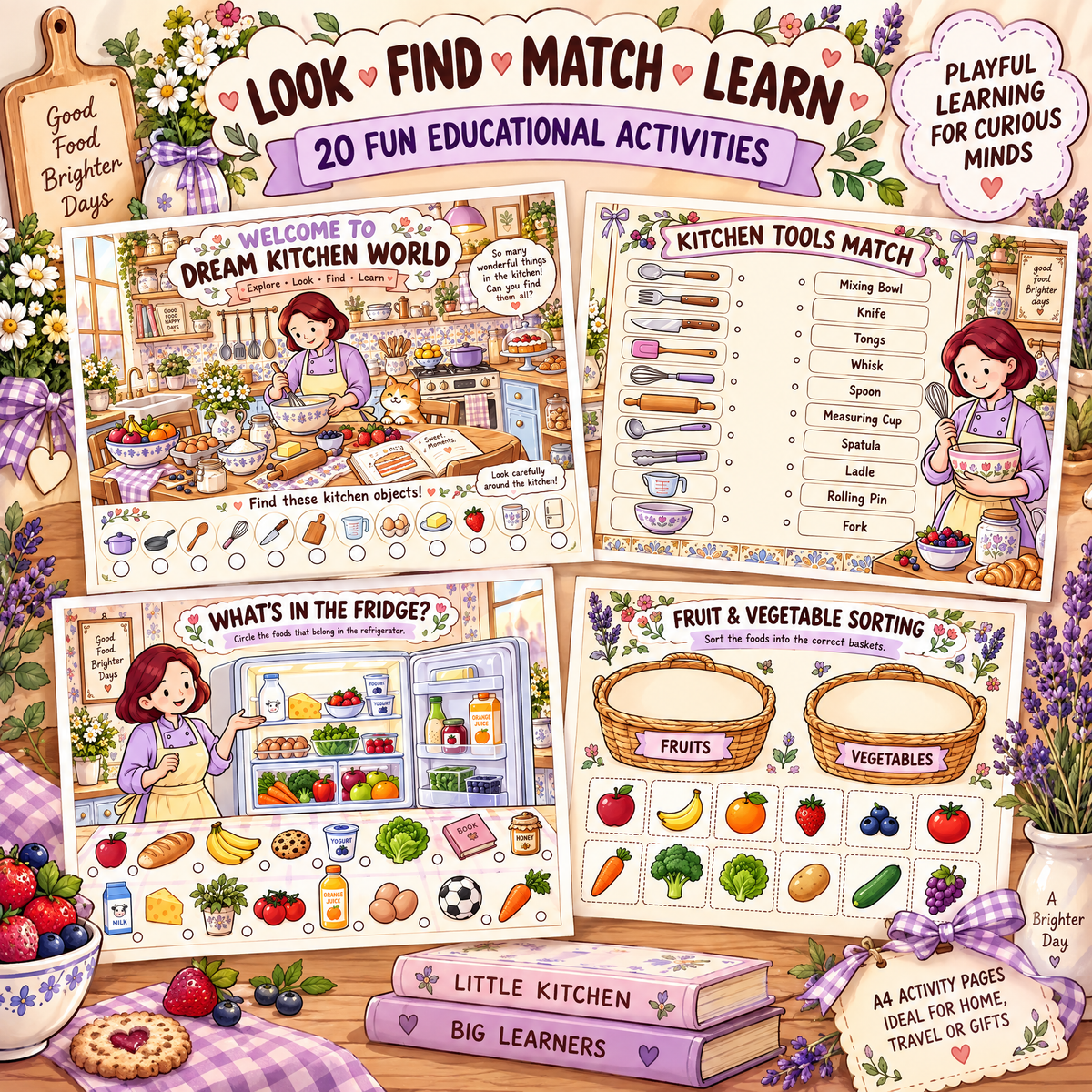 Dream Kitchen World – 20 Fun Educational Activities