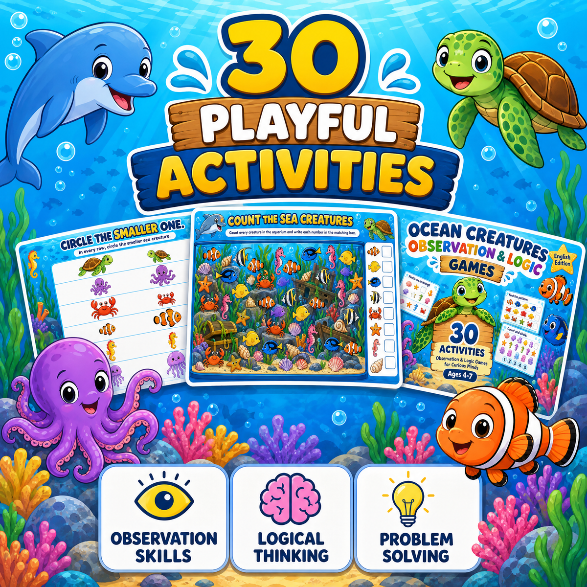 Marine Observation Games