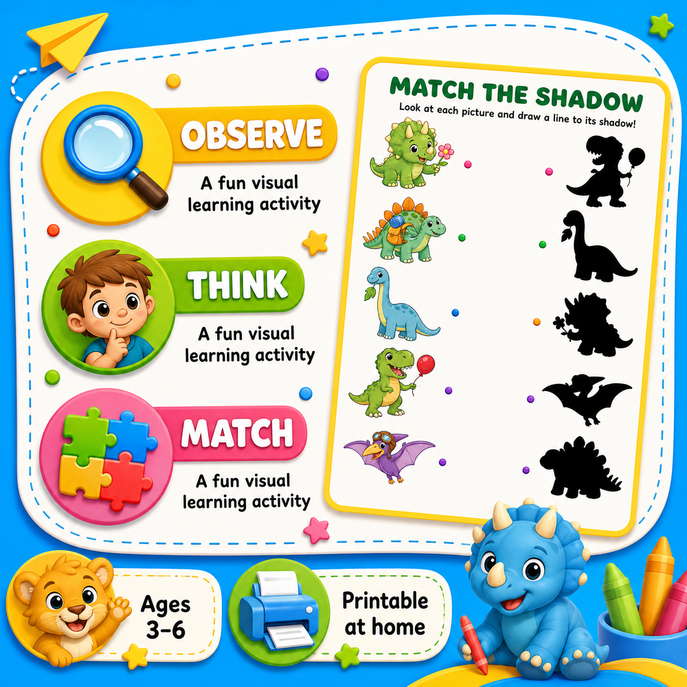 Find and Match the Shadow