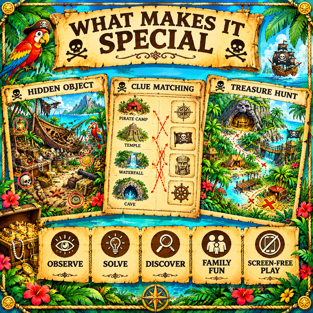 The Lost Captain's Treasure – Printable Adventure Hunt