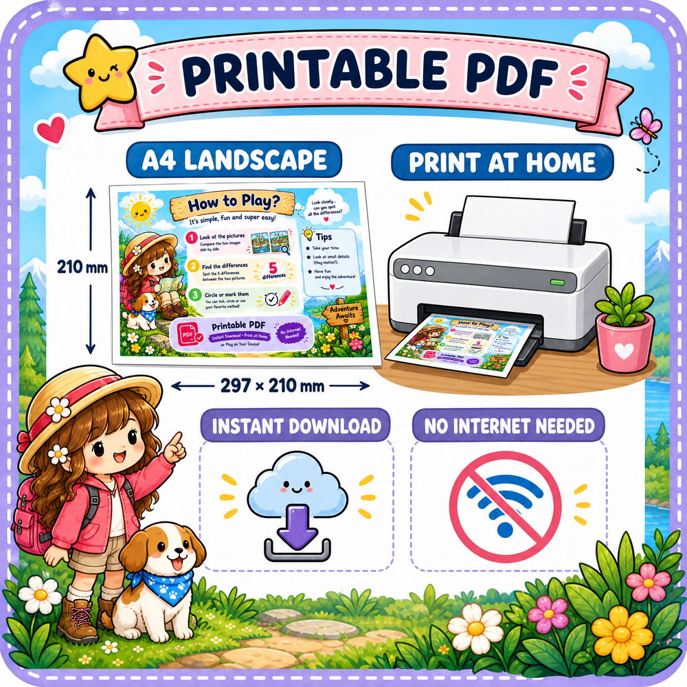 Find the Differences – Interactive Visual Game