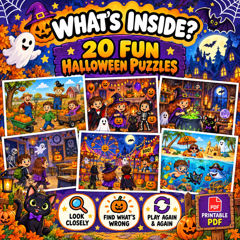 Find Anomalies Halloween Spooky theme