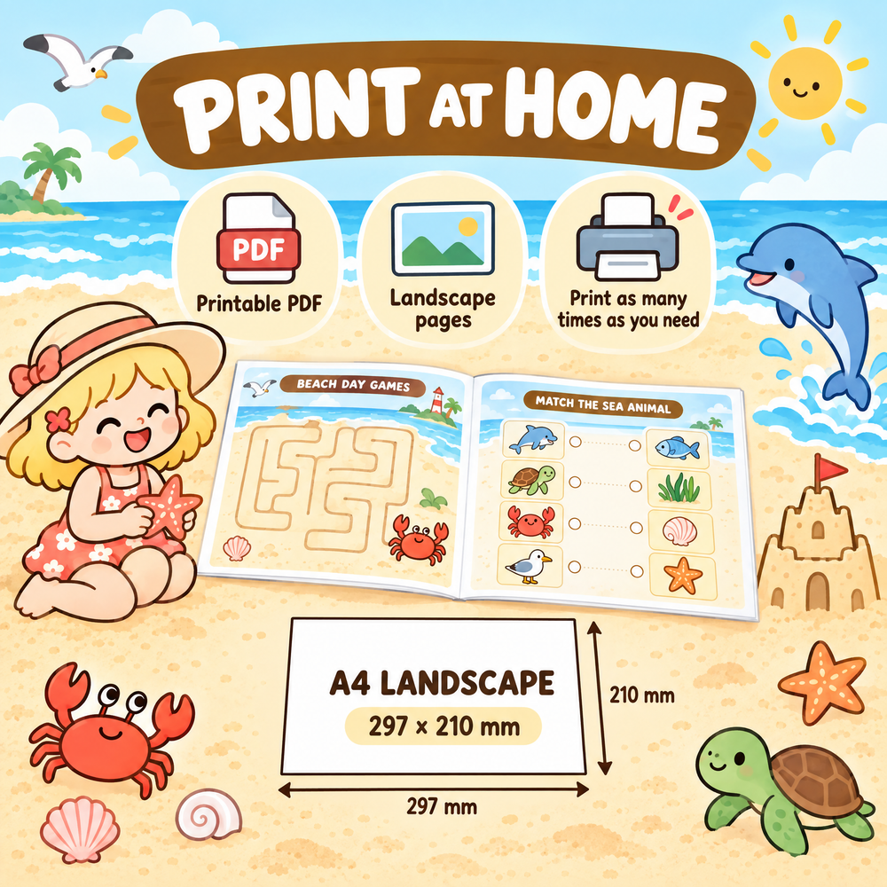 Beach Day  - Where Summer Meets Learning