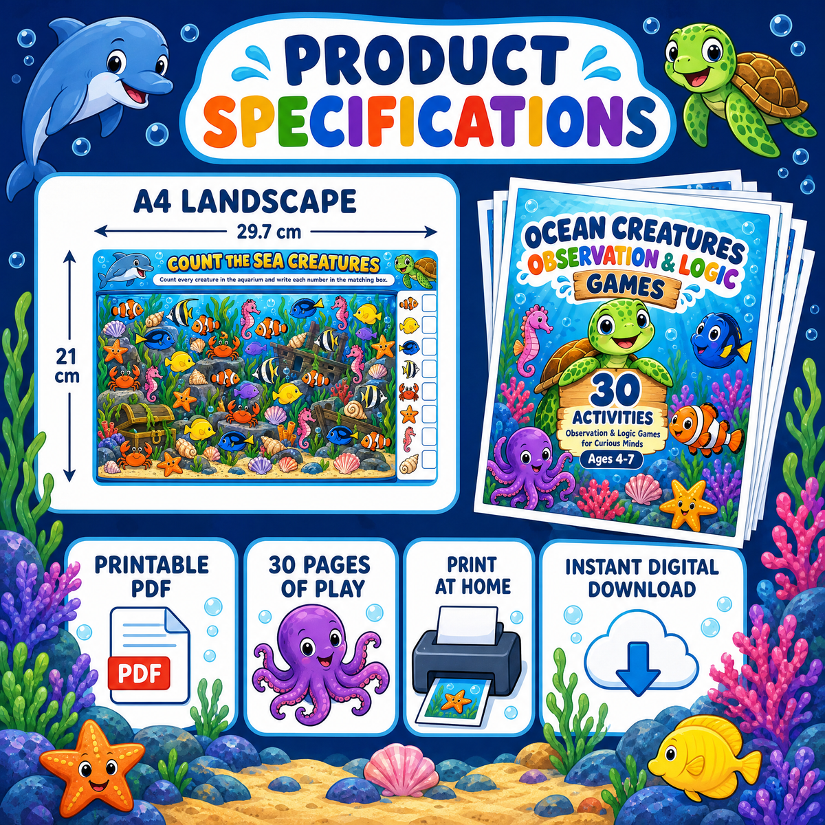 Marine Observation Games