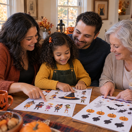 Halloween Game Book: 20 Fun Educational Games - real life photo 4