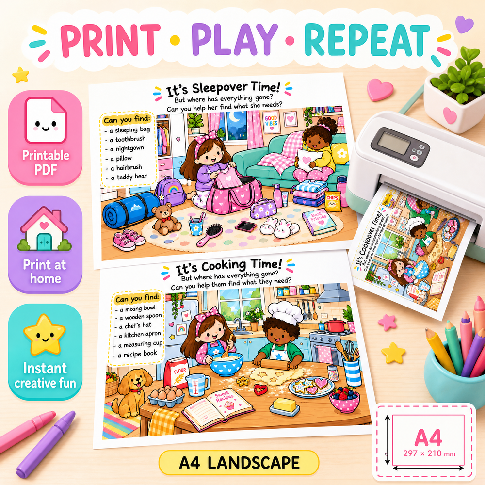 Find & Count: Hidden Objects Activity Book