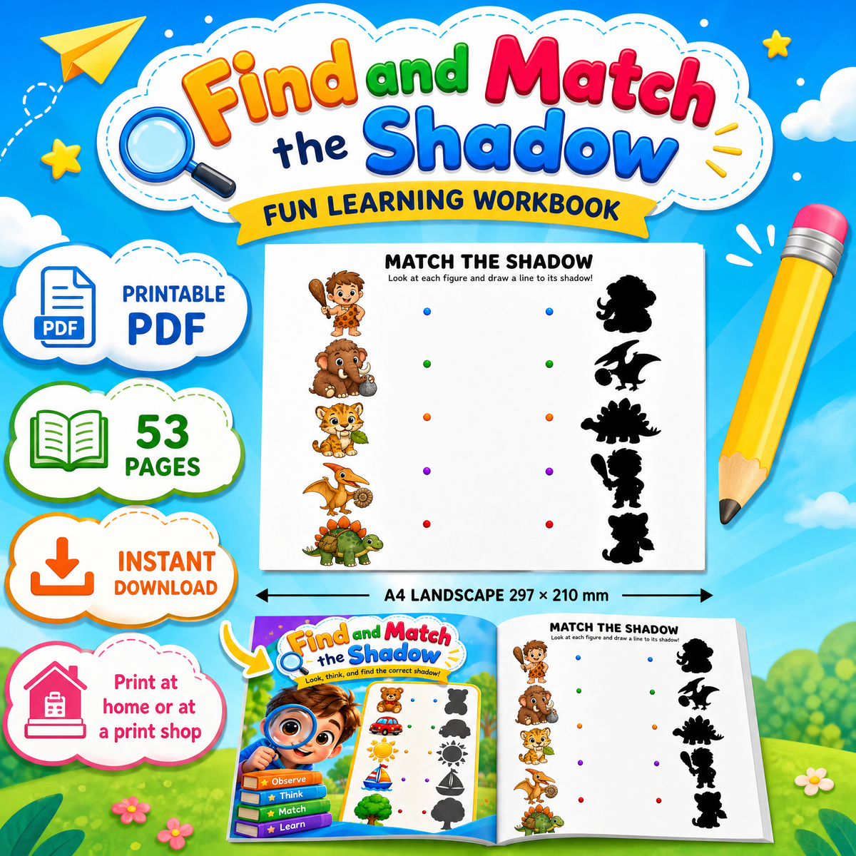 Find and Match the Shadow