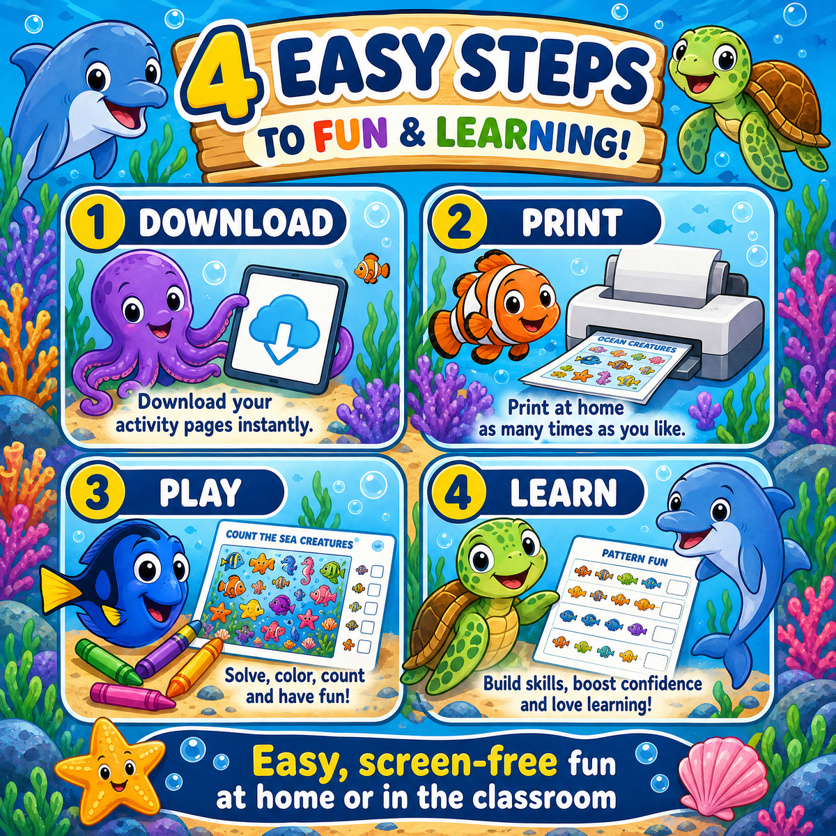 Marine Observation Games