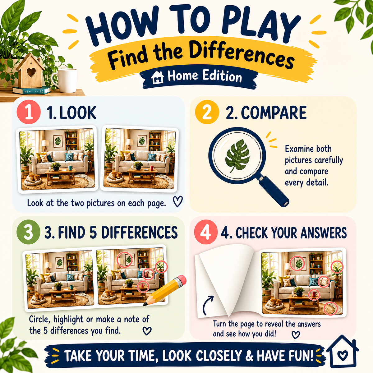 Find the Differences: Home Edition
