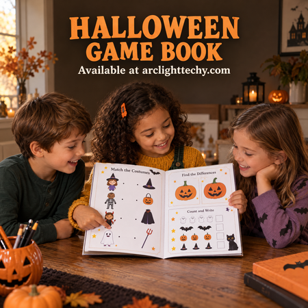 Halloween Game Book: 20 Fun Educational Games - real life photo 3
