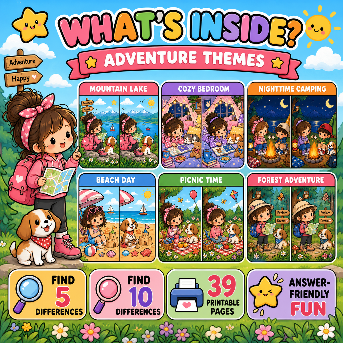 Find the Differences – Interactive Visual Game