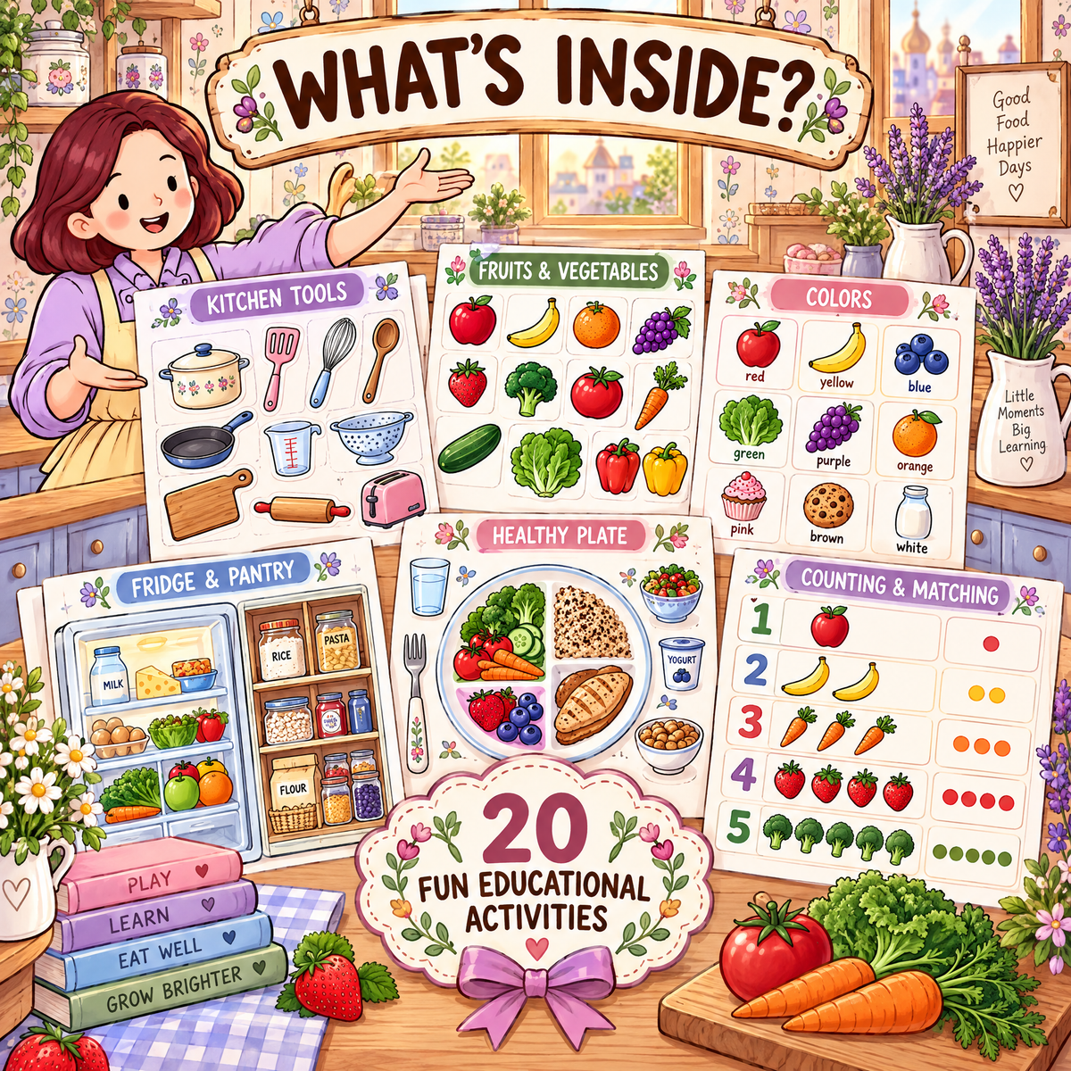 Dream Kitchen World – 20 Fun Educational Activities