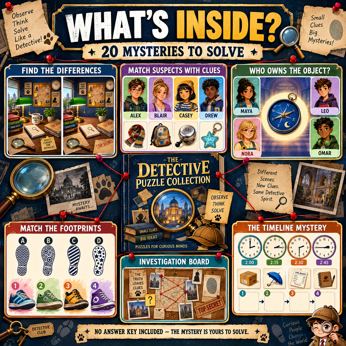 The Ultimate Detective Puzzle Collection · Deductive Reasoning