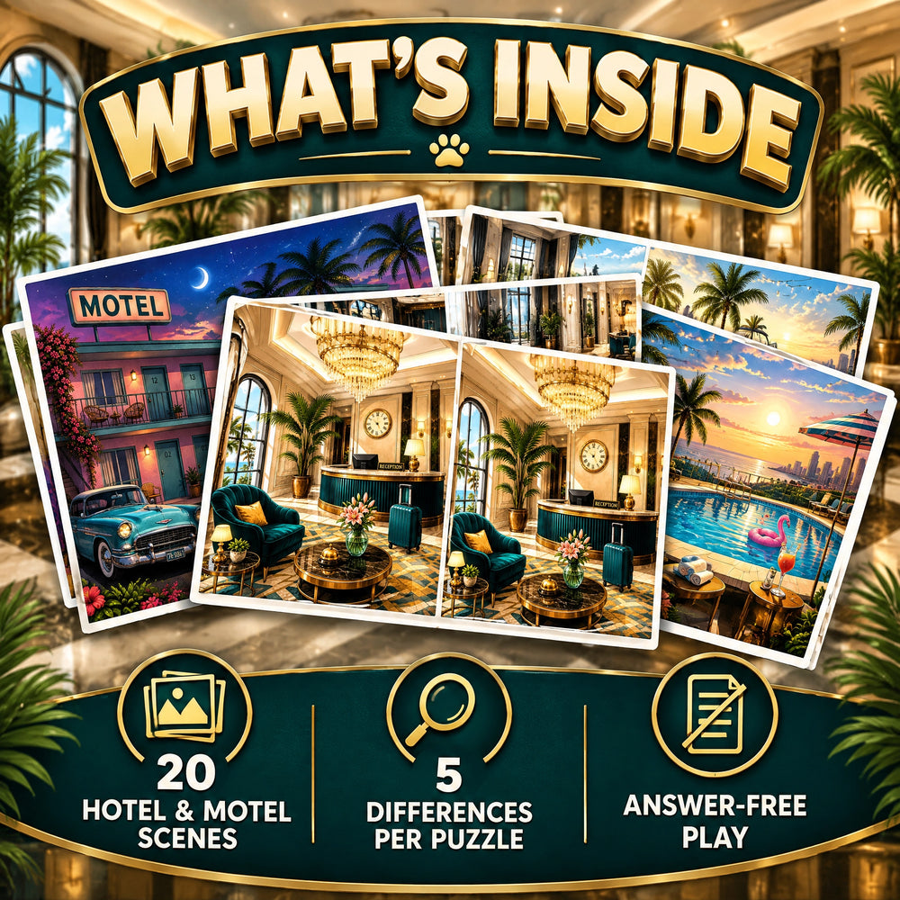Find the Differences: Hotel Edition