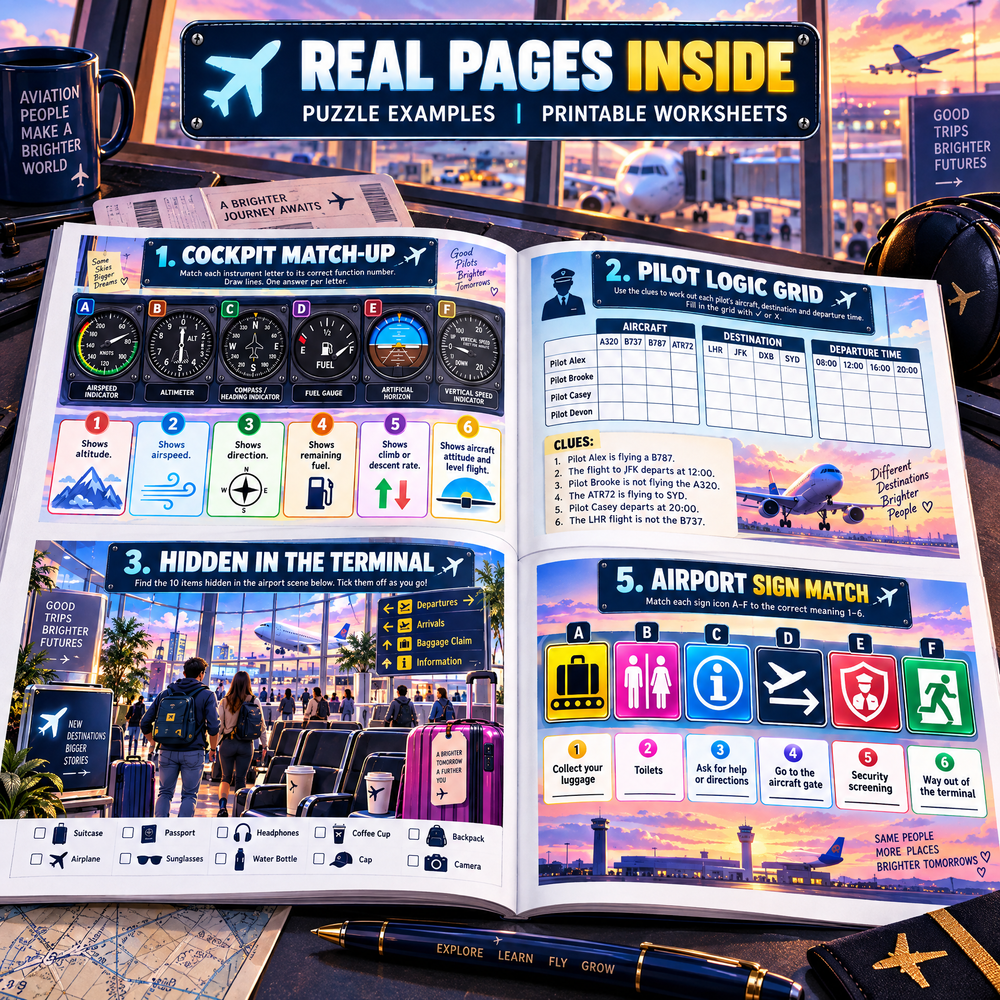Airline Pilot - Plan, Solve, Explore, Think Higher