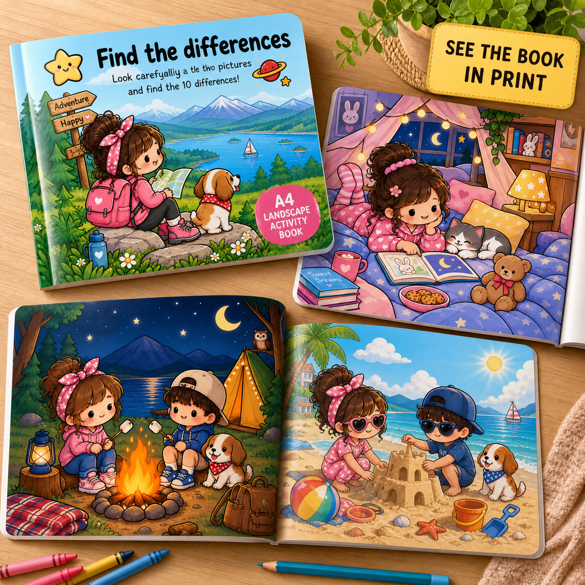 Find the Differences – Interactive Visual Game