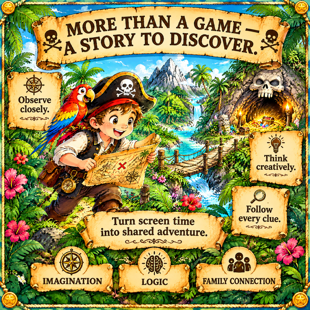 The Lost Captain's Treasure – Printable Adventure Hunt