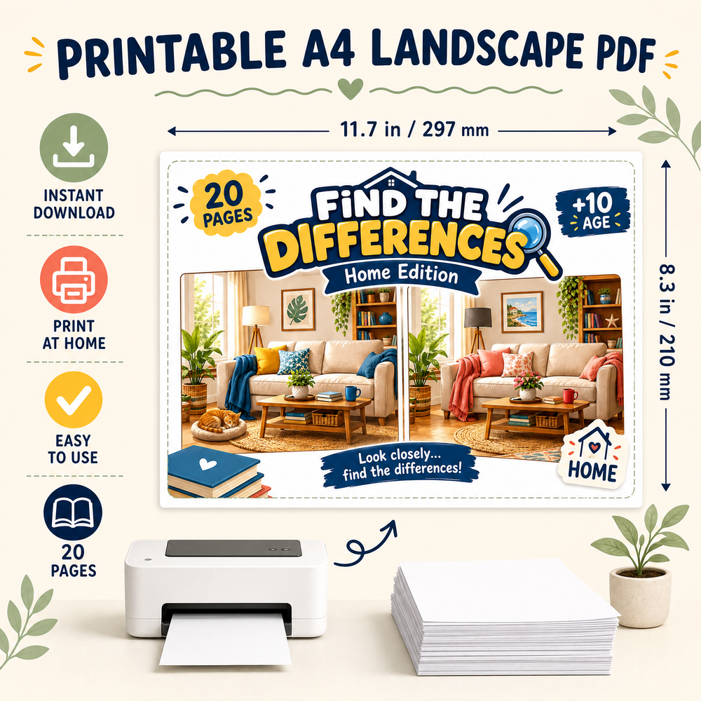 Find the Differences: Home Edition