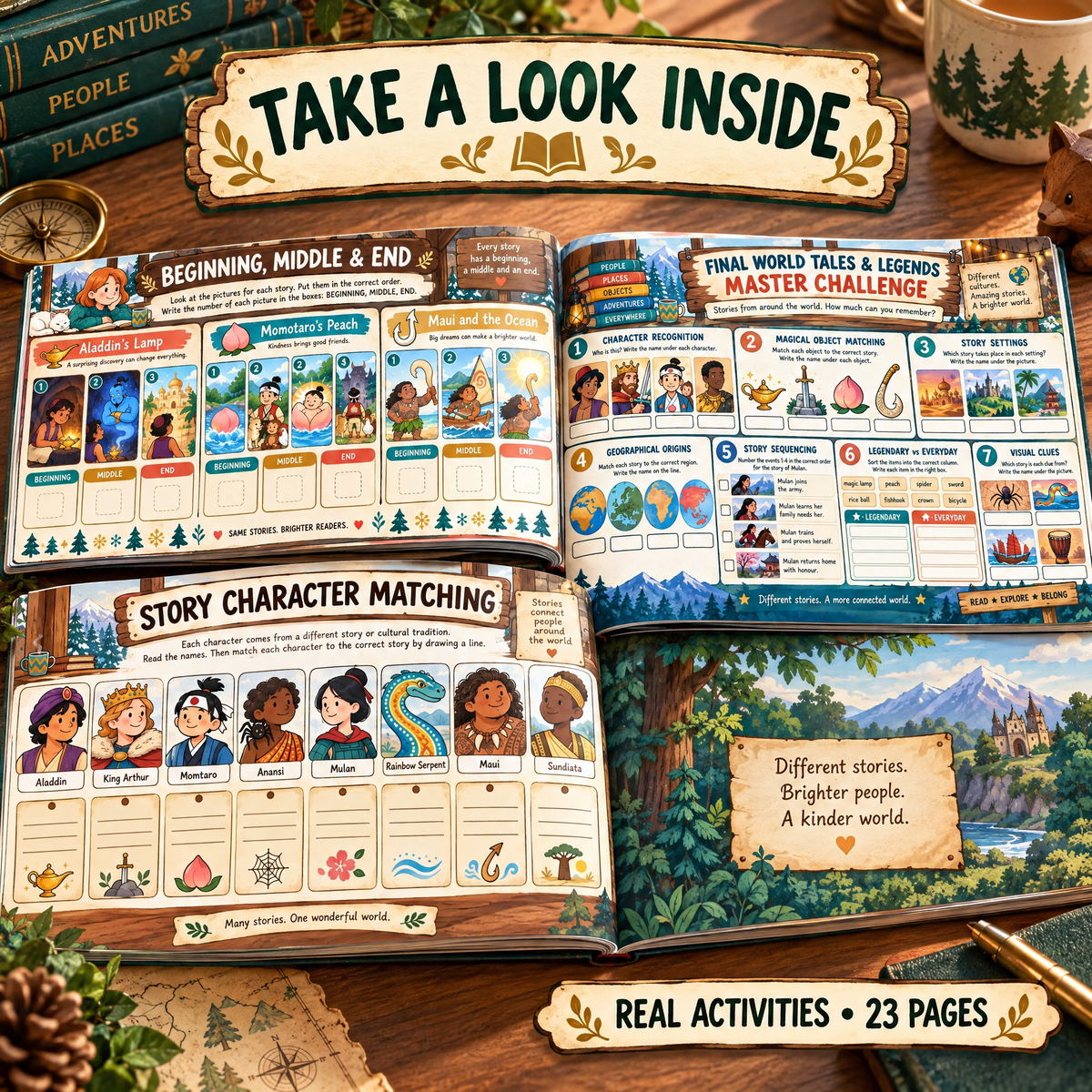 World Tales and Legends – Interactive Activity Book