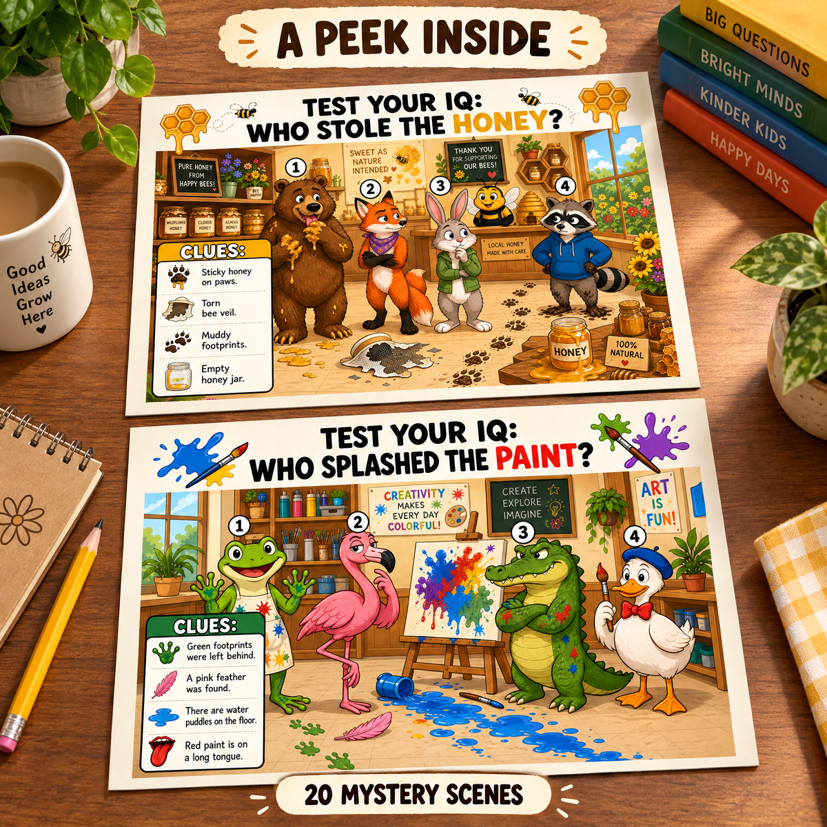 Animal Mystery Games Find the Culprit