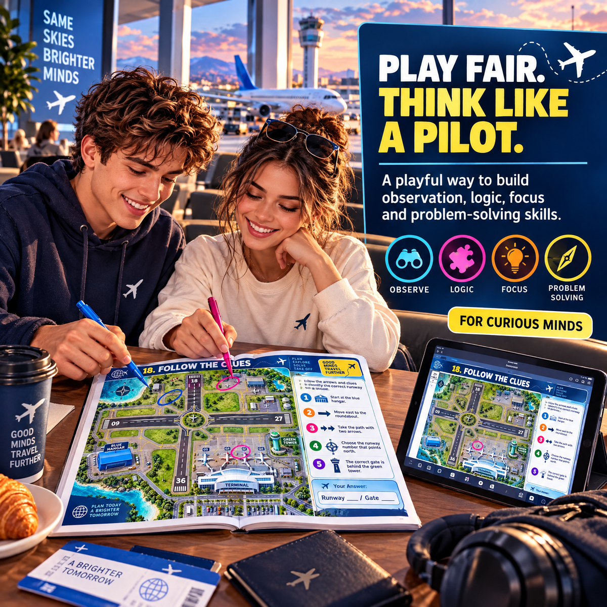 Airline Pilot - Plan, Solve, Explore, Think Higher