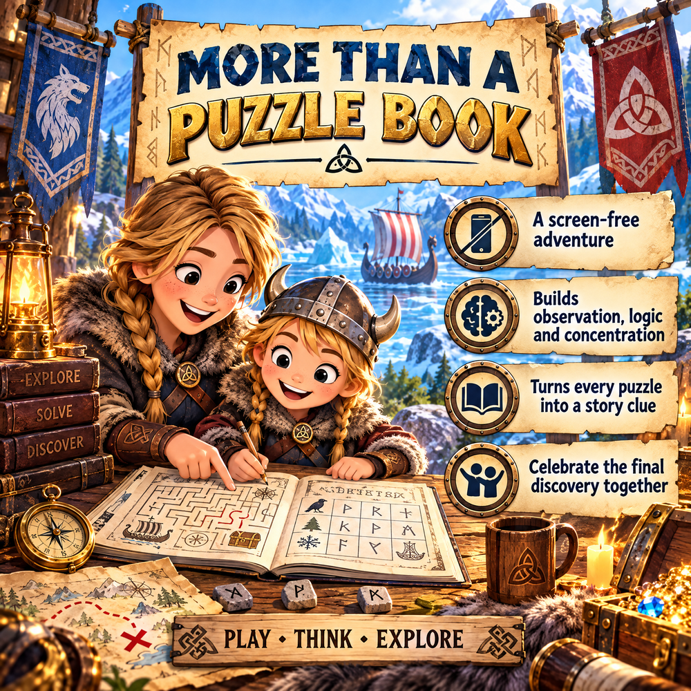 The Viking Treasure Quest – Printable Puzzle Adventure