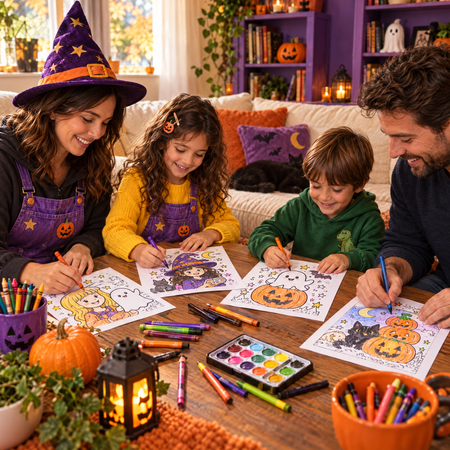 The Halloween Collection  - Coloring Books and Learning Games for Spooky Season - real life photo 7