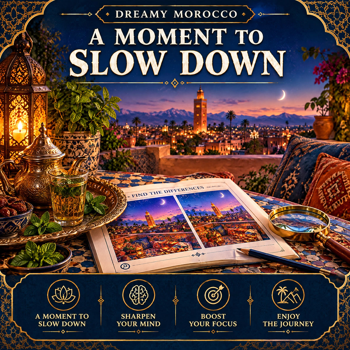 Find the Differences: Dreamy Morocco