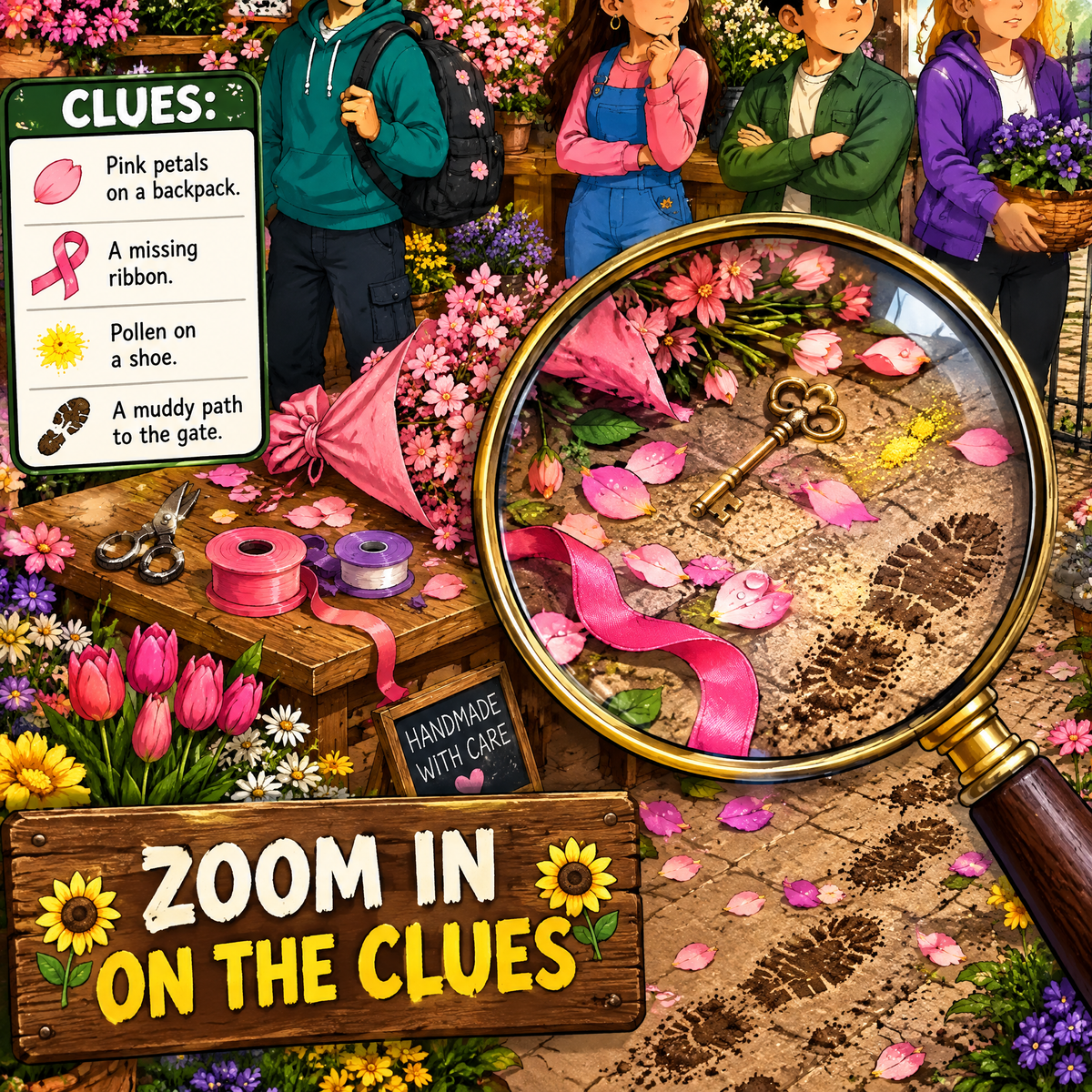 Find the Culprit: Garden Mystery