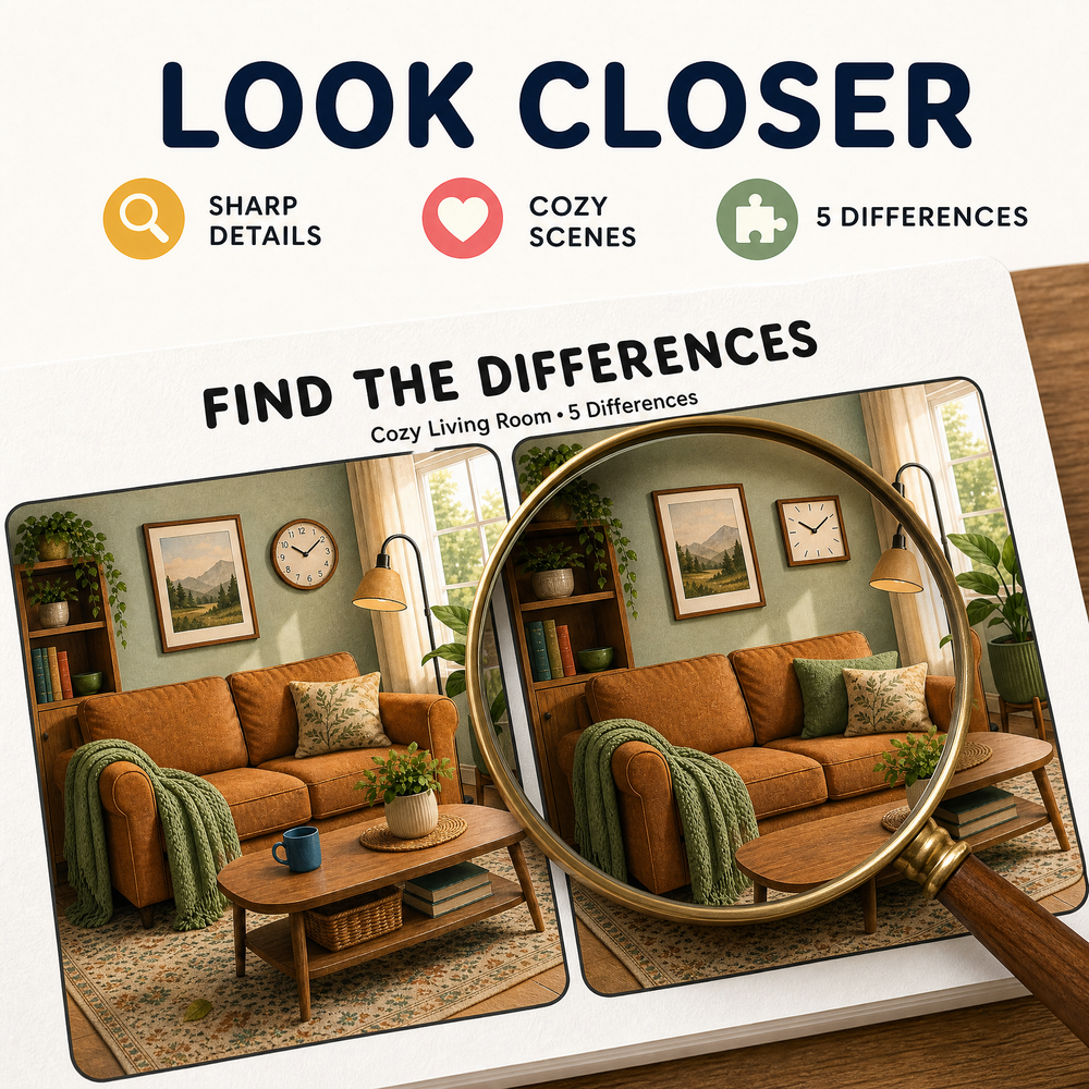 Find the Differences: Home Edition