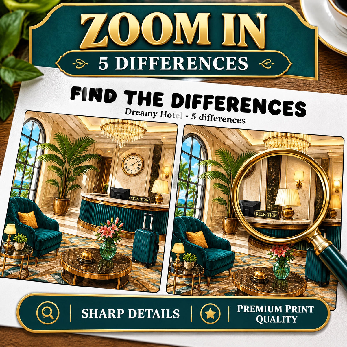 Find the Differences: Hotel Edition
