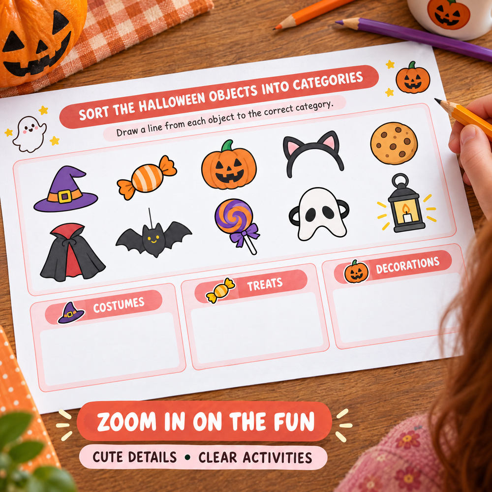 Halloween Game Book: 20 Fun Educational Games