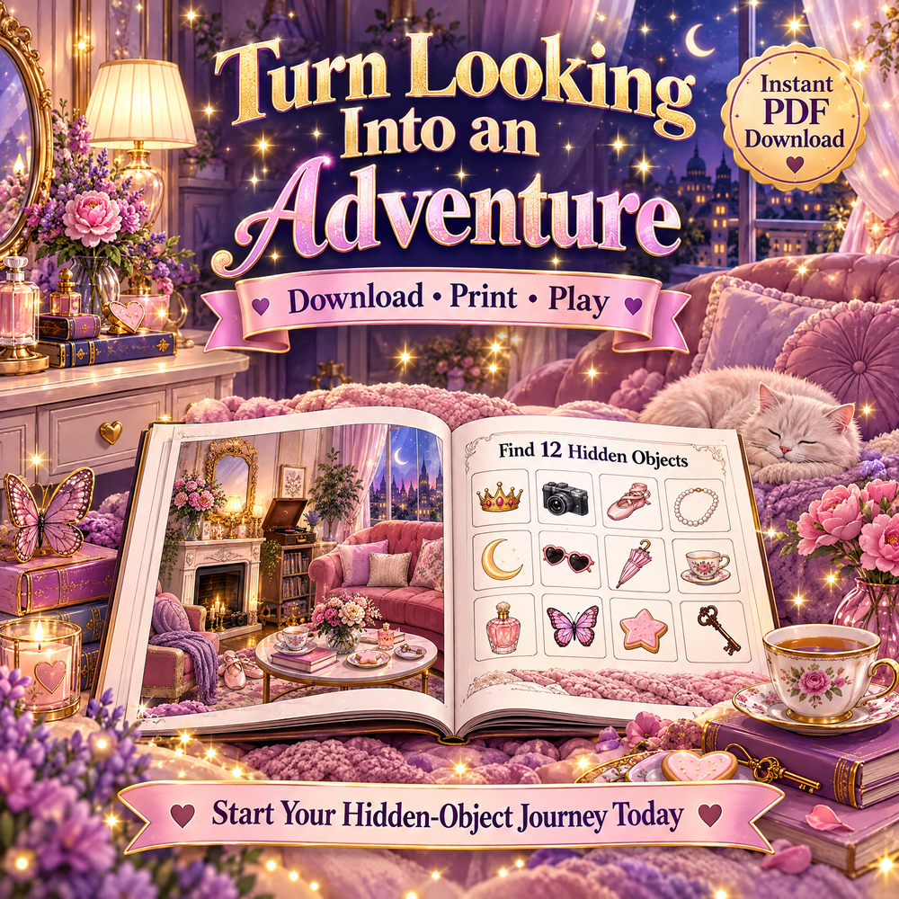 Find 12 Hidden Objects – Interactive Puzzle Game