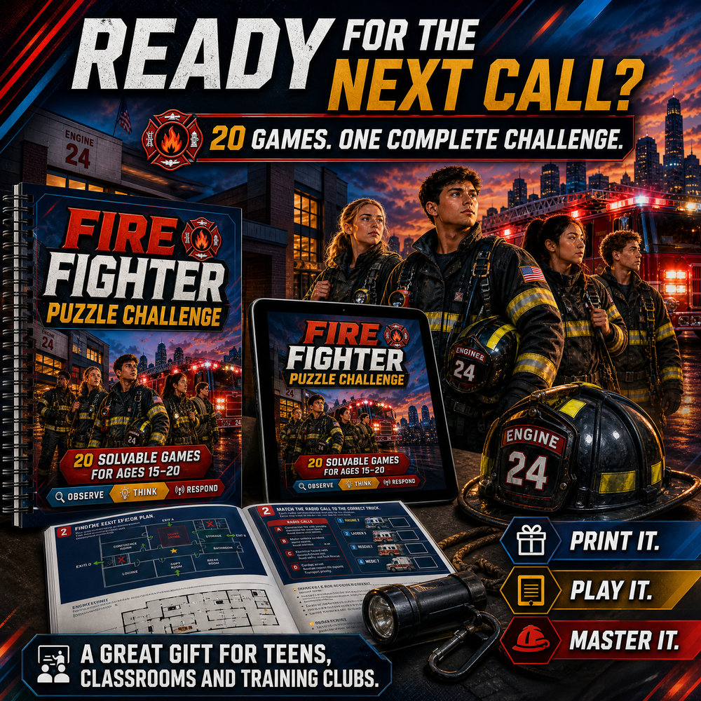Firefighter Puzzle Collection – Action-Packed Brain Teasers