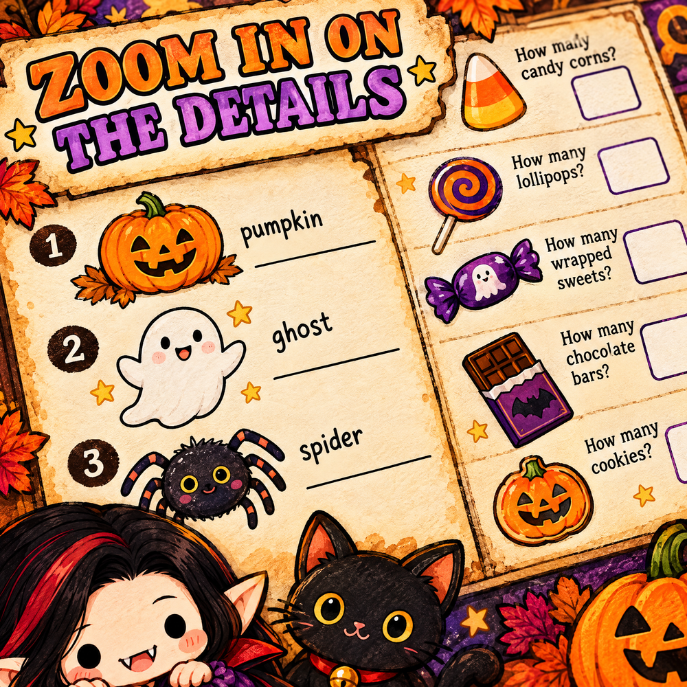 Halloween: Learn, Discover &amp; Play  Where Learning Meets Spooky Adventure!