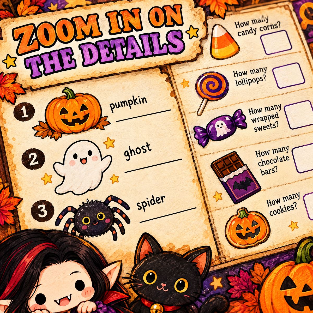 Halloween: Learn, Discover &amp; Play  Where Learning Meets Spooky Adventure!