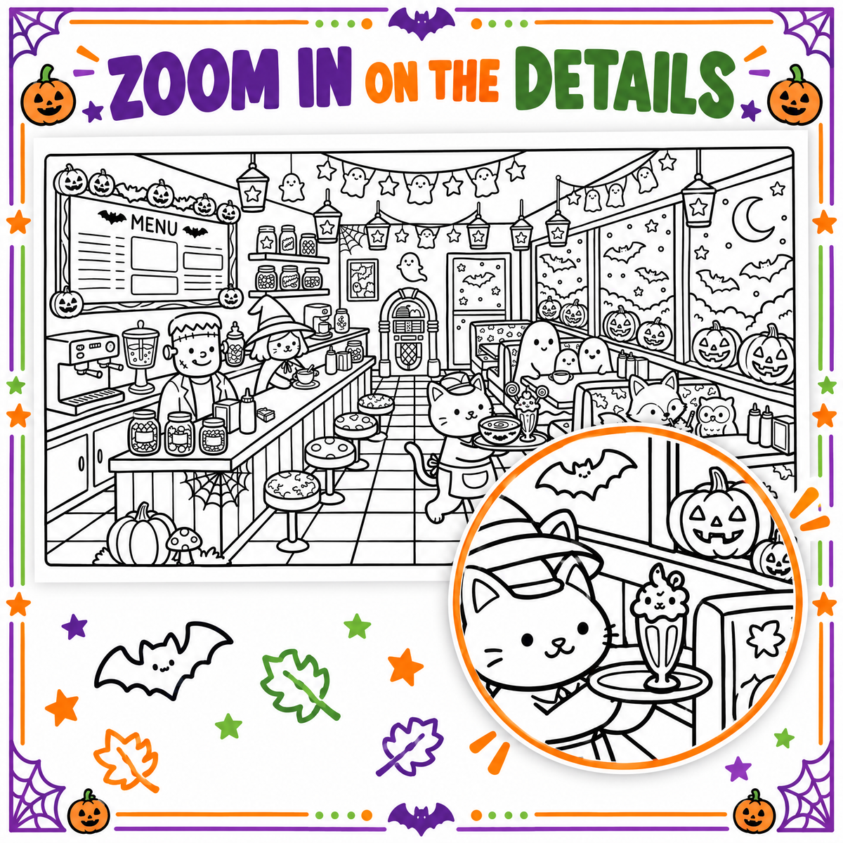 Cozy Dreamy Cute Halloween - Spooky Scenes